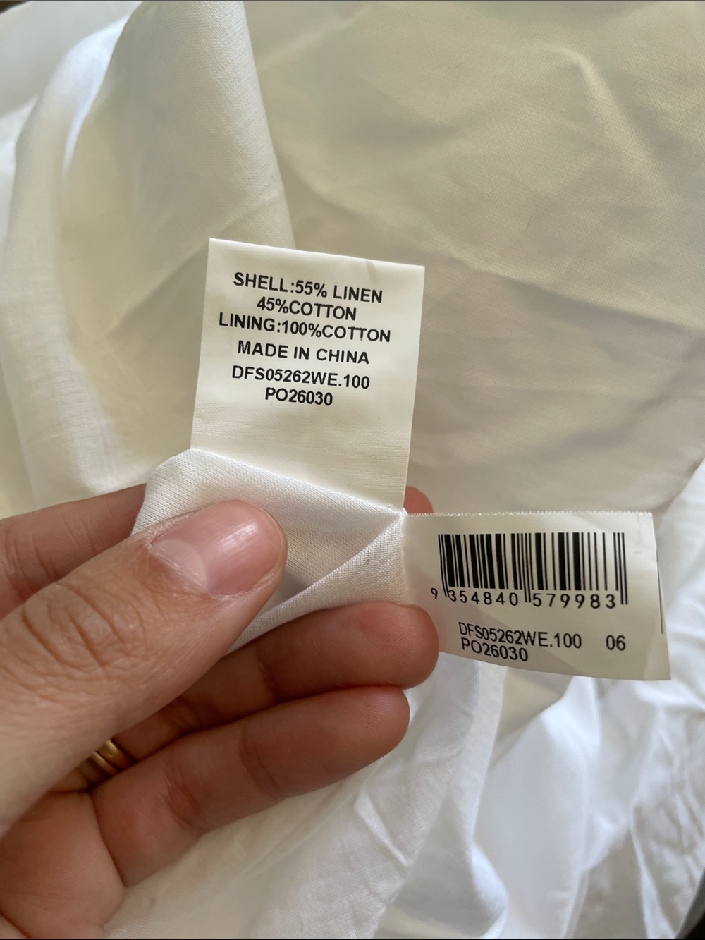 DISSH White Gathered Waist Maxi Skirt - Picture 6 of 8